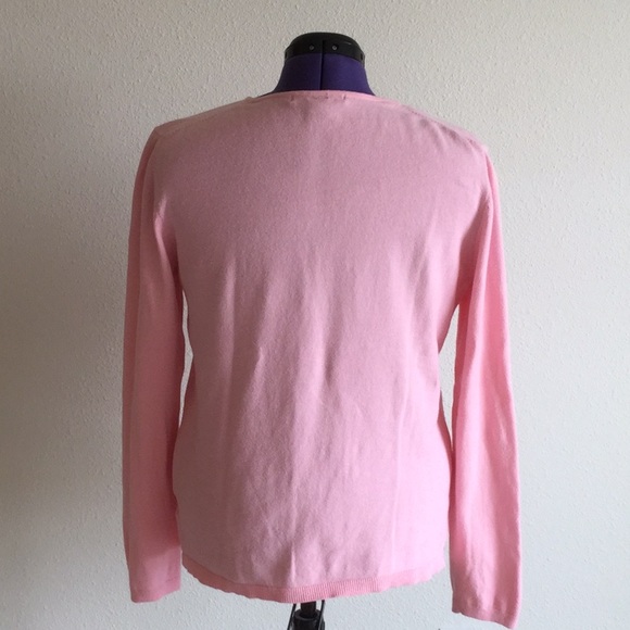 Pink Devon jones cardigan. - Picture 2 of 8